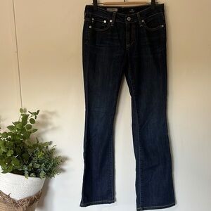 AG The Jessie Curvy Boot Fit Denim Blue Jeans Size 26R